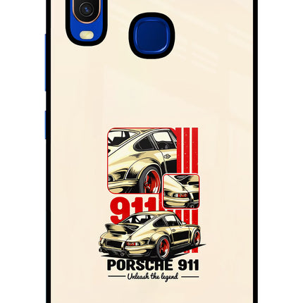 Classic Porsche 911 Vivo Y15/Y17 Glass Case