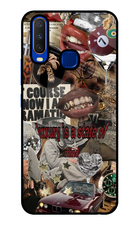 Luxury Vivo Y15/Y17 Glass Case