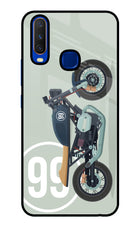 Classic Cafe Racer 99 Vivo Y15/Y17 Glass Case