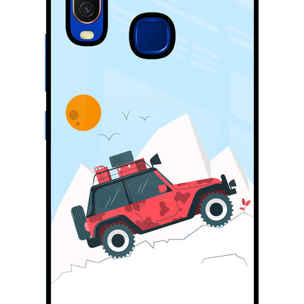 Mountain Trail Beast Vivo Y15/Y17 Glass Case