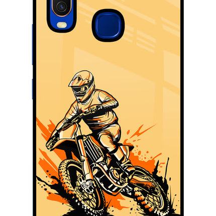Off-Road Fury Vivo Y15/Y17 Glass Case