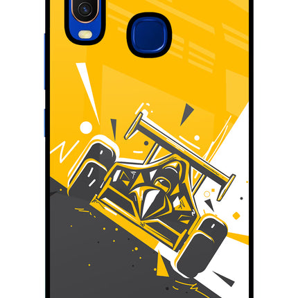 Track King Vivo Y15/Y17 Glass Case