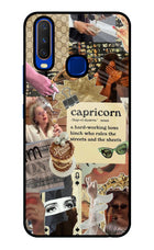 Capricorn Zodiac Vivo Y15/Y17 Glass Case