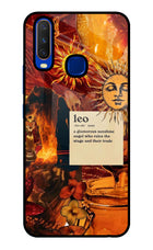 Leo Zodiac Vivo Y15/Y17 Glass Case