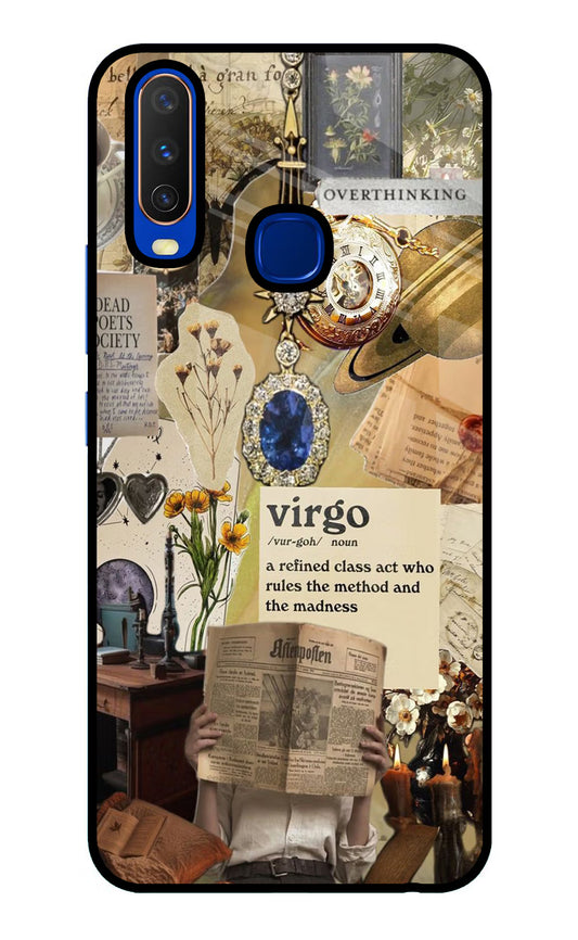 Virgo Zodiac Vivo Y15/Y17 Glass Case