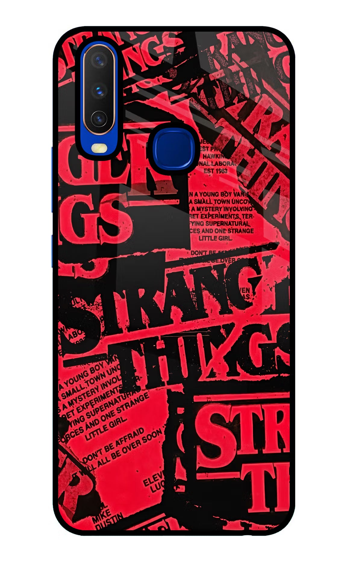 Ordinary Things Vivo Y15/Y17 Glass Case Back Cover by Casekaro