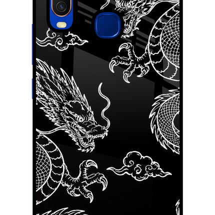 Twin Dragons Vivo Y15/Y17 Glass Case