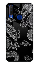 Twin Dragons Vivo Y15/Y17 Glass Case