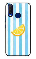 Summer Lemon Vivo Y15/Y17 Glass Case