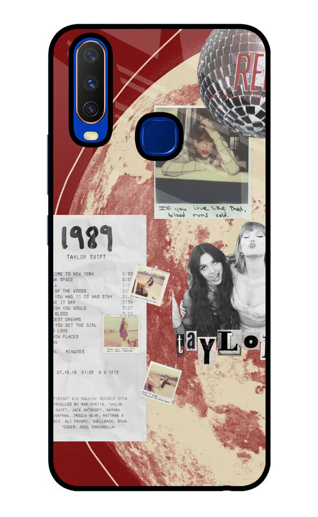 Taylor Swift Vivo Y15/Y17 Glass Case