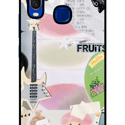 Softcore case Vivo Y15/Y17 Glass Case