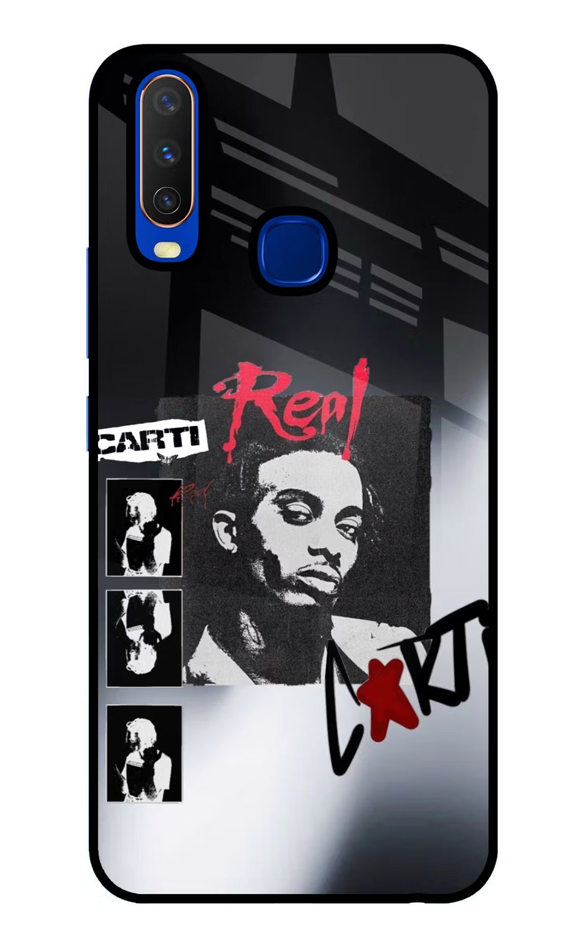 Playboi Carti Vivo Y15/Y17 Glass Case Back Cover by Casekaro