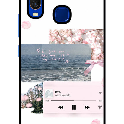 Wave to earth Vivo Y15/Y17 Glass Case