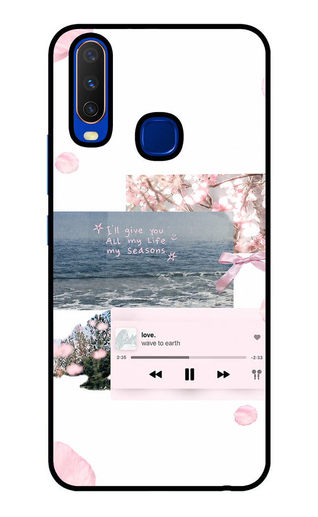 Wave to earth Vivo Y15/Y17 Glass Case