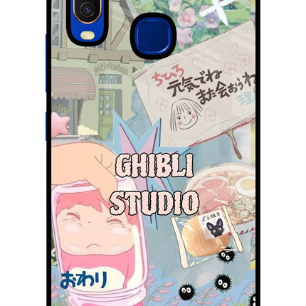 Studio Ghibli Vivo Y15/Y17 Glass Case