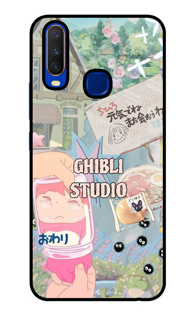 Studio Ghibli Vivo Y15/Y17 Glass Case