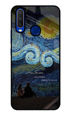 Softcore Vivo Y15/Y17 Glass Case