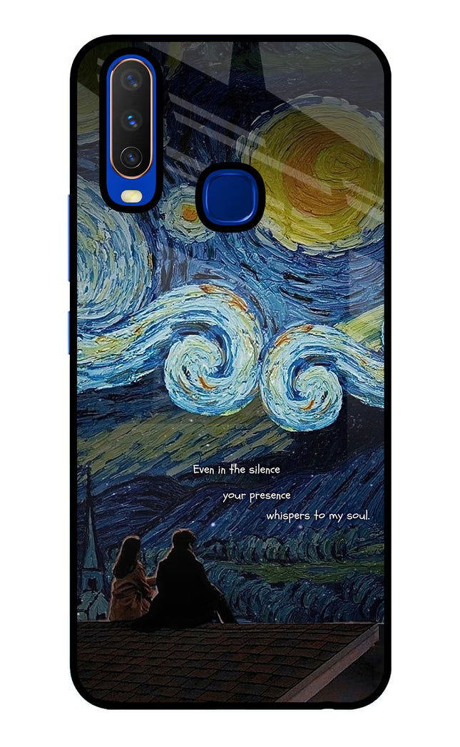 Softcore Vivo Y15/Y17 Glass Case