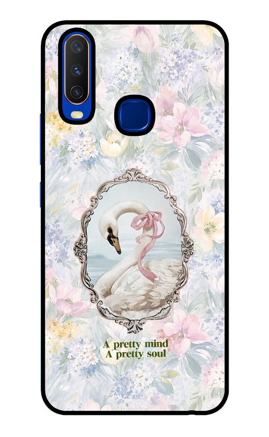 Pretty Mind Pretty Soul Vivo Y15/Y17 Glass Case