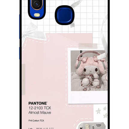 Pantone Asthetic Vivo Y15/Y17 Glass Case