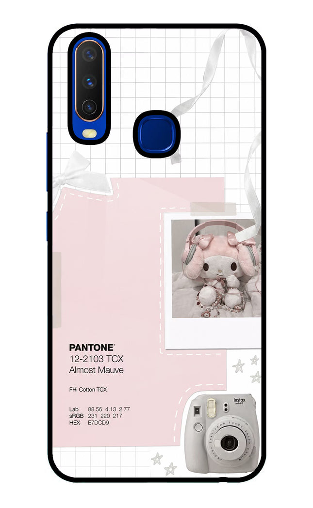 Pantone Asthetic Vivo Y15/Y17 Glass Case