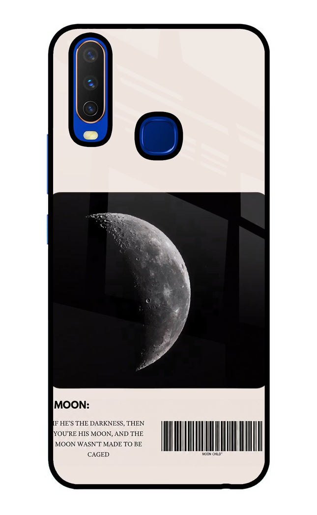 Moon Phase Vivo Y15/Y17 Glass Case