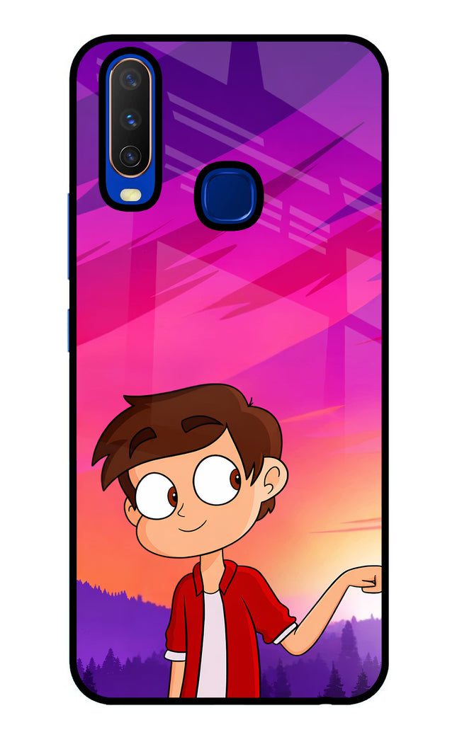 Marco Sunset Vivo Y15/Y17 Glass Case