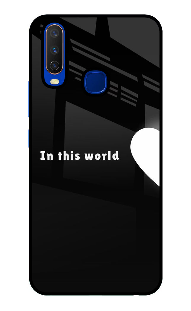 This World Vivo Y15/Y17 Glass Case