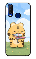 Tiger Treat Vivo Y15/Y17 Glass Case