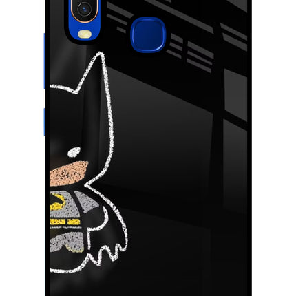 Bat Kitty Vivo Y15/Y17 Glass Case