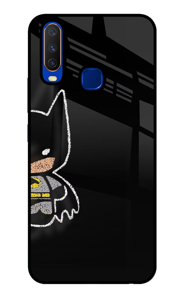 Bat Kitty Vivo Y15/Y17 Glass Case