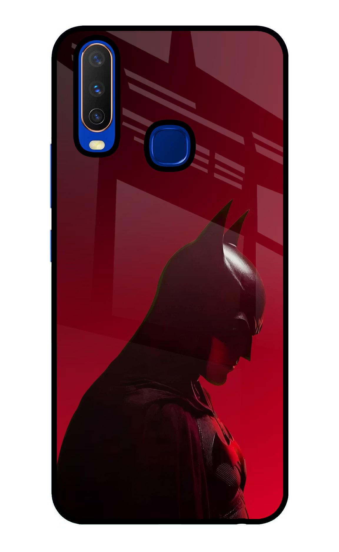 Dark Knight Vivo Y15/Y17 Glass Case