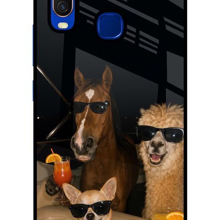 Party Squad Vivo Y15/Y17 Glass Case