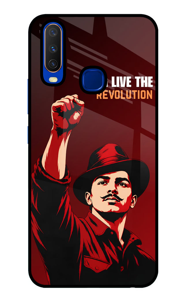 Bhagat Singh Revolution Vivo Y15/Y17 Glass Case