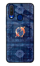 Koi Blue Vivo Y15/Y17 Glass Case