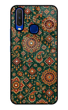 Green Pataka Vivo Y15/Y17 Glass Case