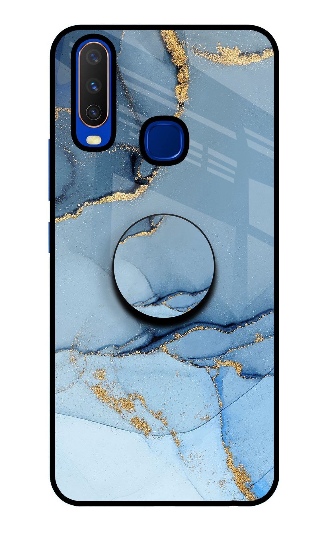 Blue Marble Vivo Y15/Y17 Glass Case