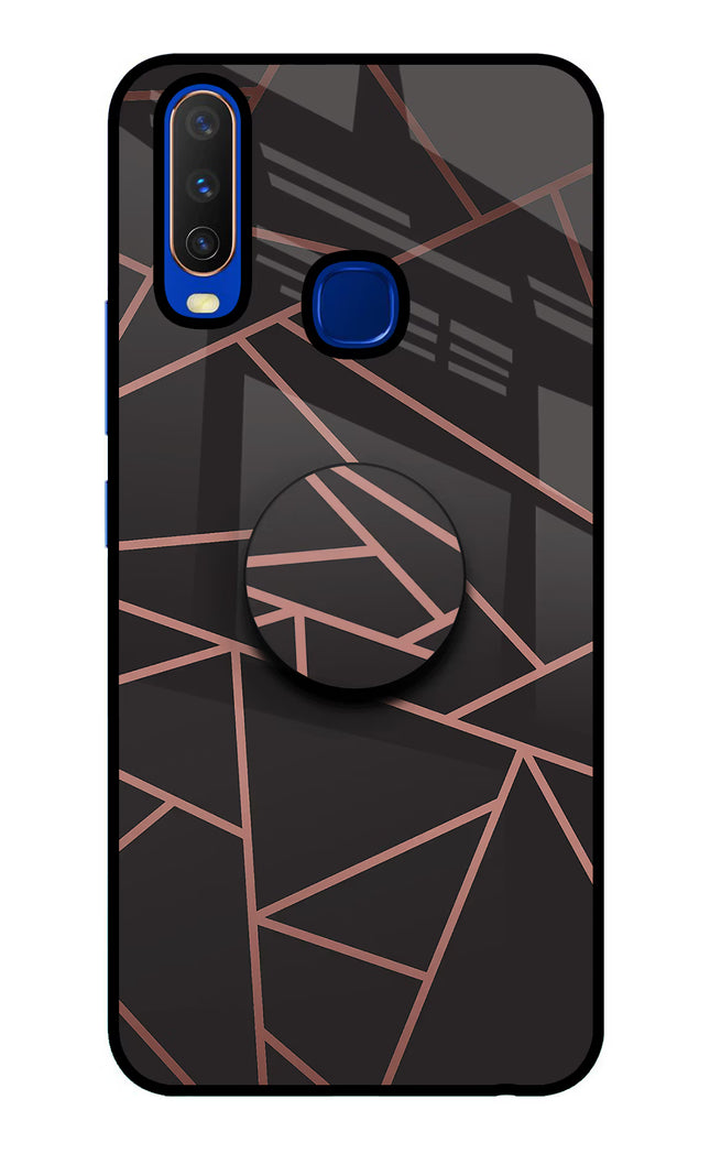 Geometric Pattern Vivo Y15/Y17 Pop Case by Casekaro