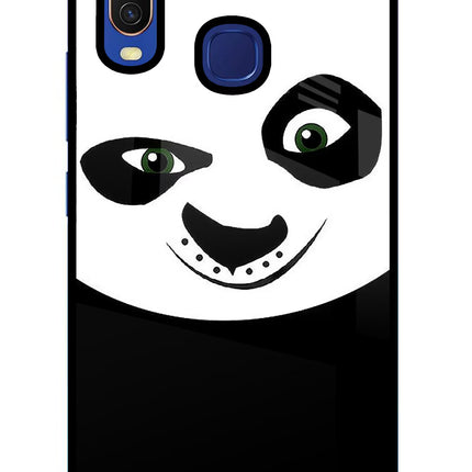 Panda Vivo Y11/Y12/U10 Glass Case Back Cover by Casekaro