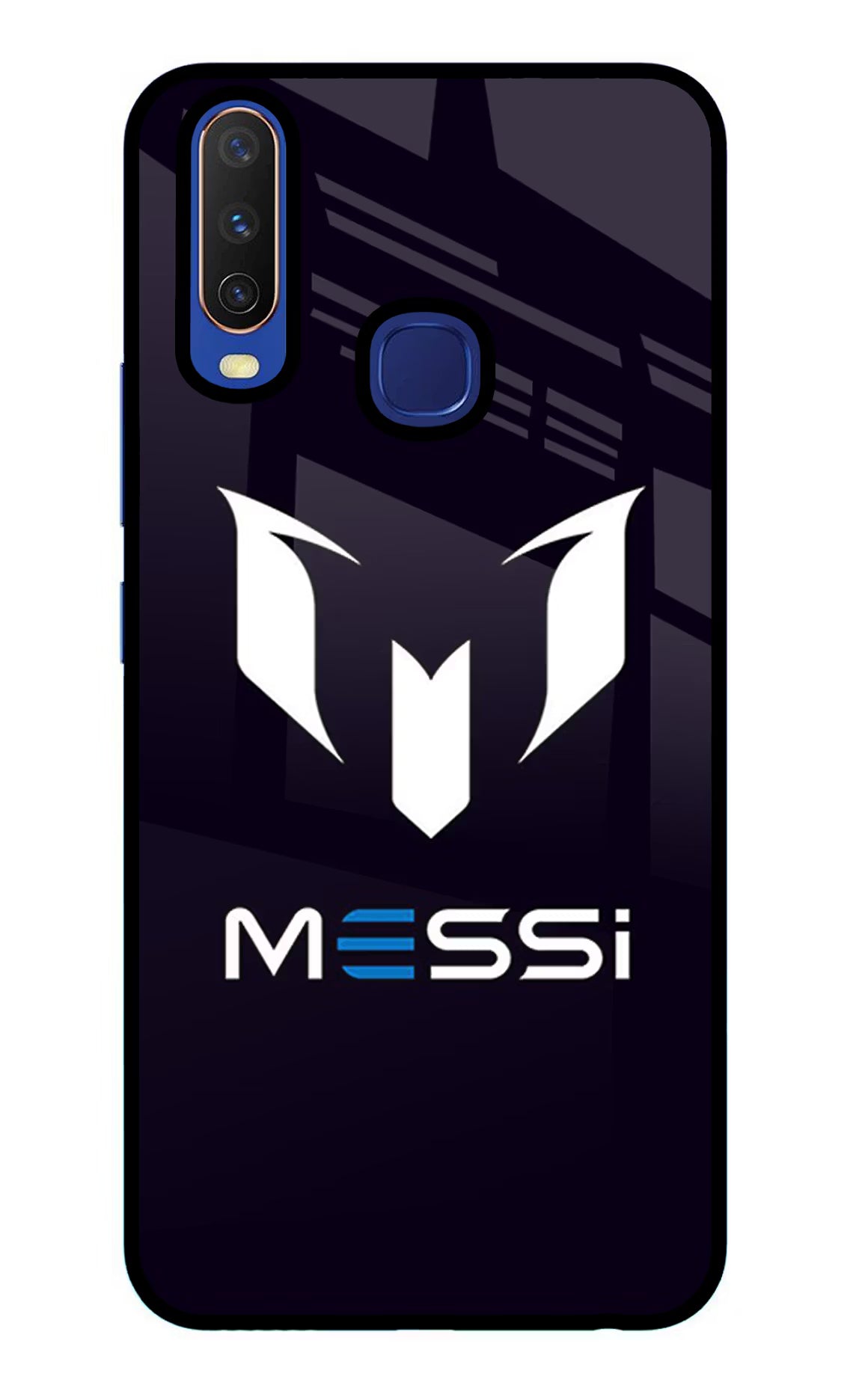 Messi Logo Vivo Y11/Y12/U10 Glass Case
