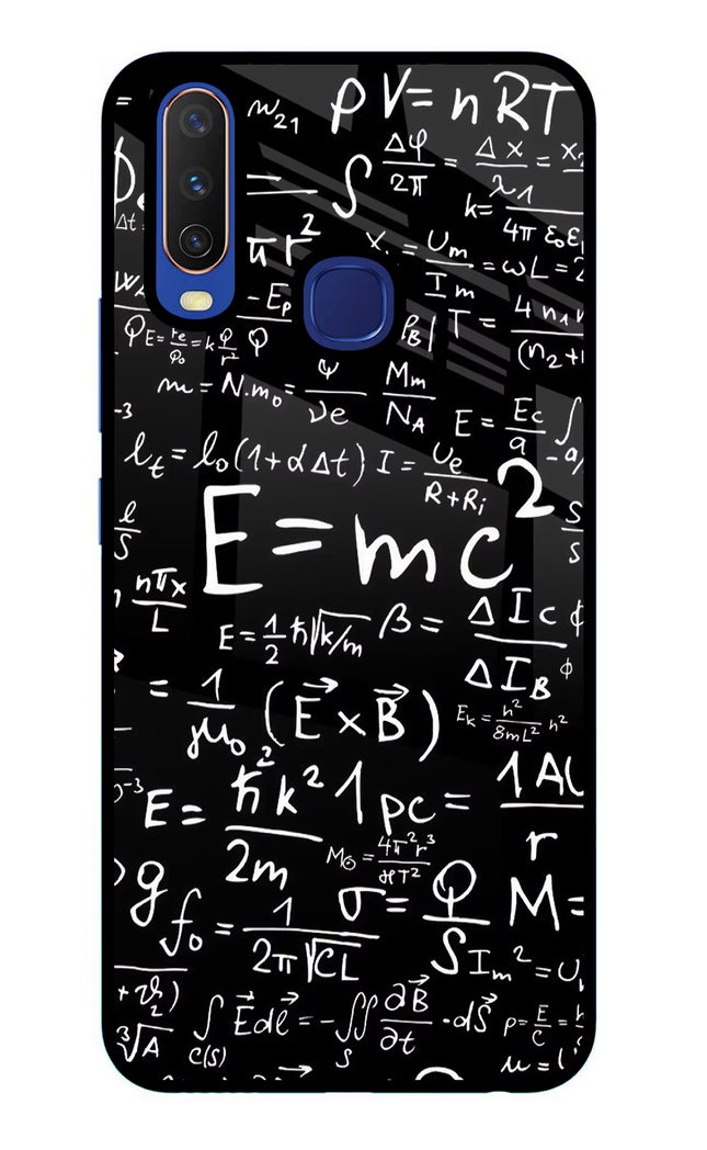 Physics Formula Vivo Y11/Y12/U10 Glass Case Back Cover by Casekaro