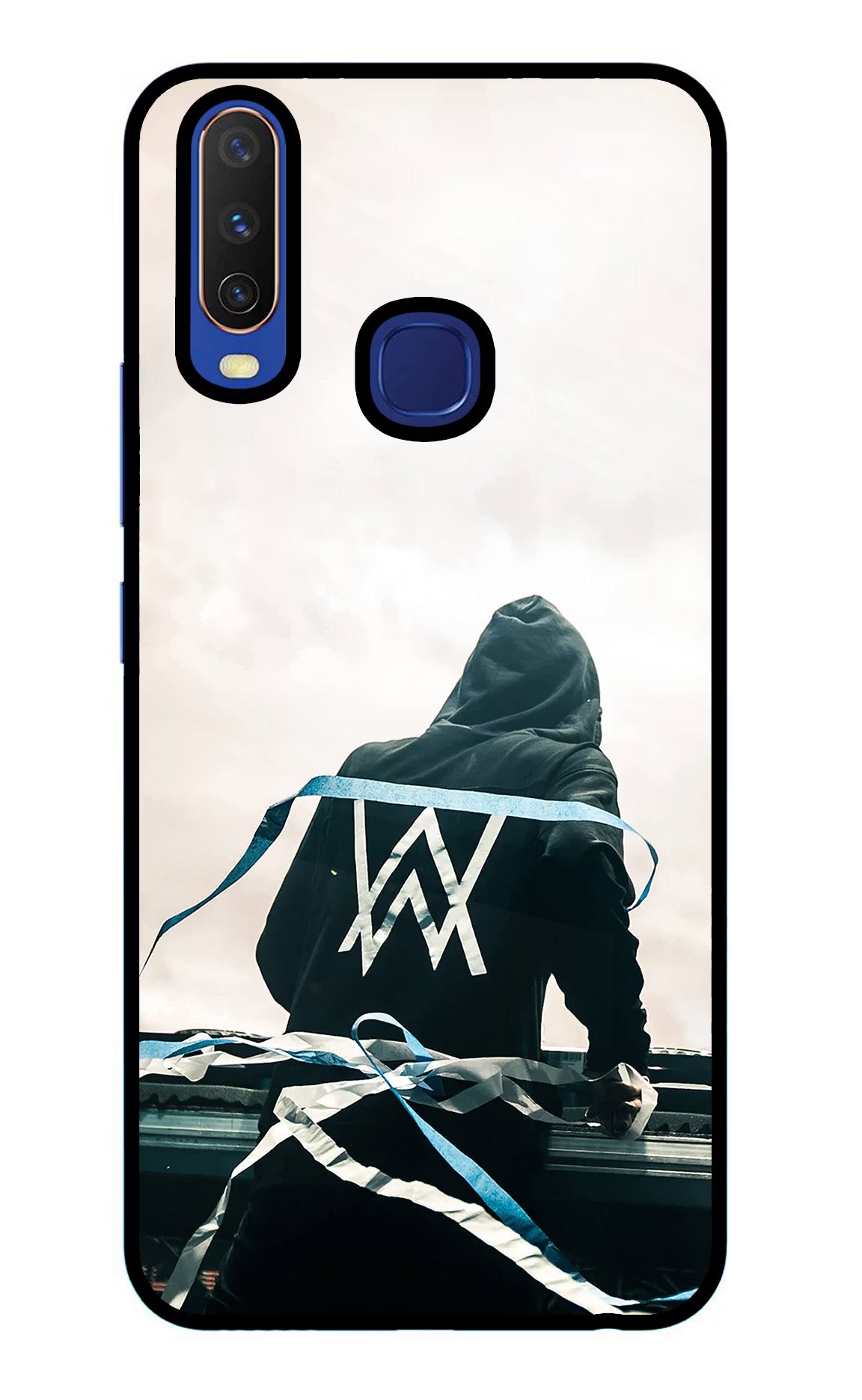 Alan Walker Vivo Y11/Y12/U10 Glass Case Back Cover by Casekaro