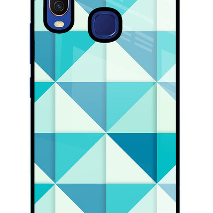 Abstract Vivo Y11/Y12/U10 Glass Case Back Cover by Casekaro