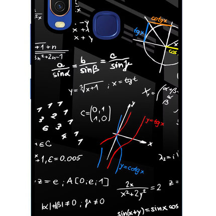 Mathematics Formula Vivo Y11/Y12/U10 Glass Case Back Cover by Casekaro