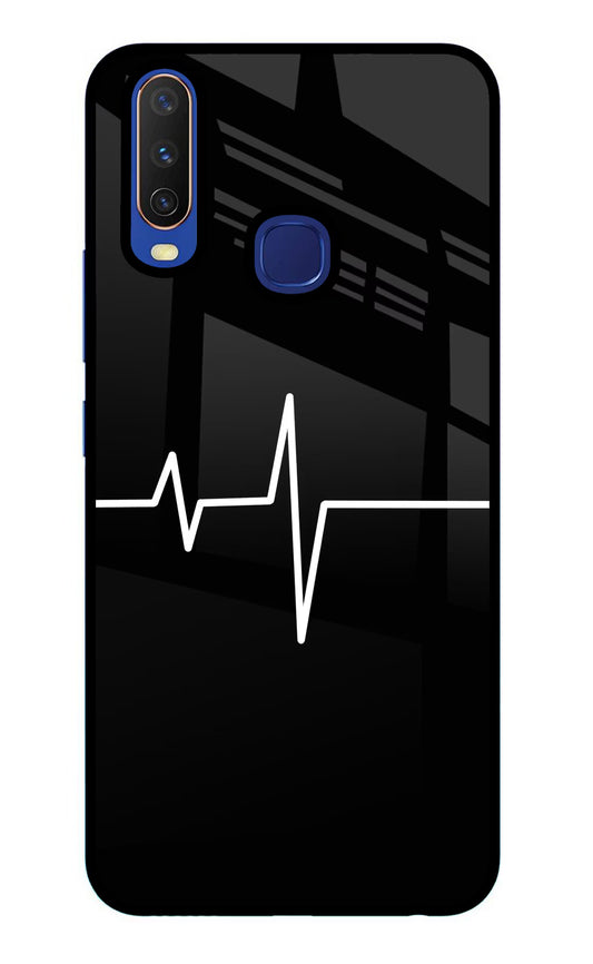 Heart Beats Vivo Y11/Y12/U10 Glass Case