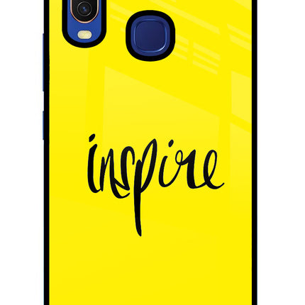 Inspire Vivo Y11/Y12/U10 Glass Case Back Cover by Casekaro