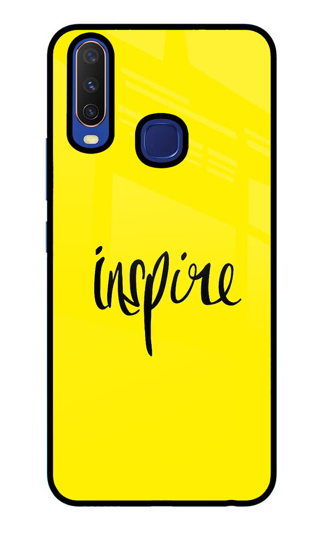 Inspire Vivo Y11/Y12/U10 Glass Case Back Cover by Casekaro