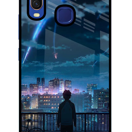 Anime Vivo Y11/Y12/U10 Glass Case Back Cover by Casekaro