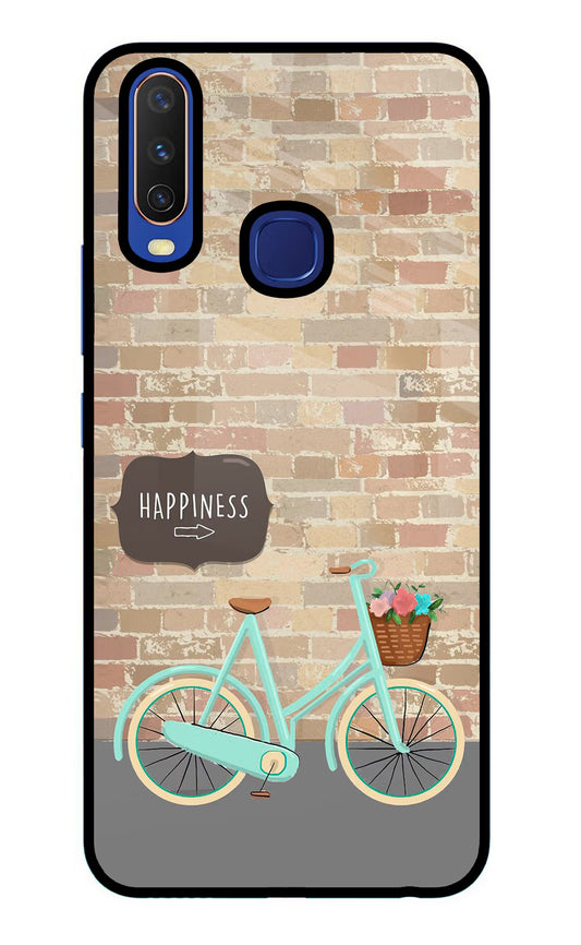 Happiness Artwork Vivo Y11/Y12/U10 Glass Case