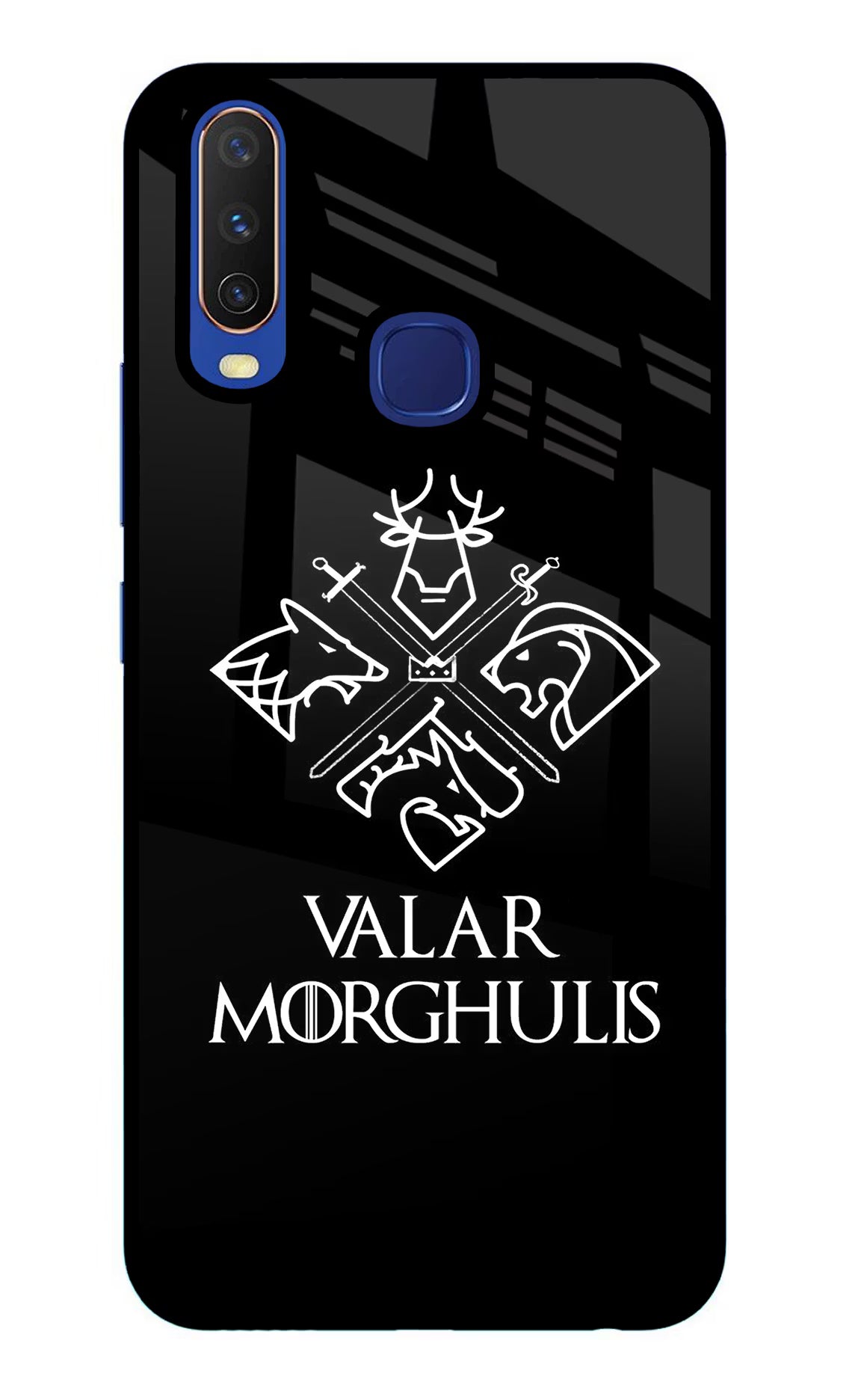 Valar Morghulis | Game Of Thrones Vivo Y11/Y12/U10 Glass Case